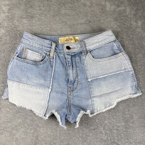 Hollister Women's Size 3 W26 Jean Shorts Cut Off Vintage Short High Rise‎
